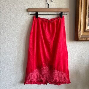 Vintage slip skirt 50s-70s